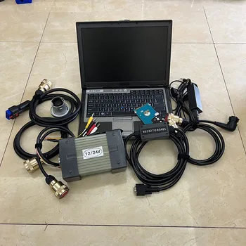 V12.2014 Мультиплексор MB STAR C3 с ноутбуком D630 установка диагностического инструмента C3 Connect, готового к использованию для заводской розетки автомобиля MB Изображение 2