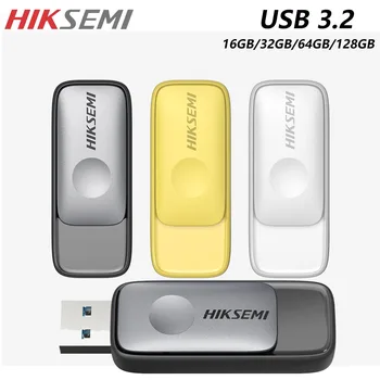 HIKSEMI USB 3,2 Высокоскоростной Флэш-Накопитель Pen Drive Водонепроницаемый Флэш-диск Mini Memory Sticks 128 ГБ U-Диск Pen Drive Изображение 2