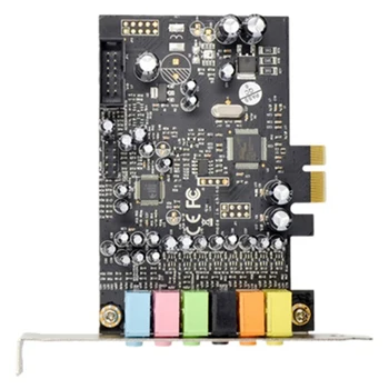 Звуковая карта PCIe 7.1 CH, стереофонический объемный звук PCI-E, встроенная 7.1-канальная аудиосистема CM8828 Изображение 2
