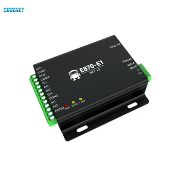 Контроллер ввода-вывода шлюза сбора данных CDSENT Edge Ethernet RS485 4DI + 2DO + 2AI E870-E1 Протокол TCP/UDP/MQTT Modbus DC 8 ~ 28V Изображение 2