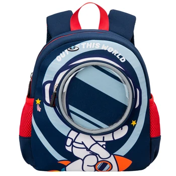 3D Детские школьные сумки для девочек, детские рюкзаки для мальчиков, детский сад, мультфильм, Астронавт, Школьный рюкзак, сумка для книг, Mochila Infantil