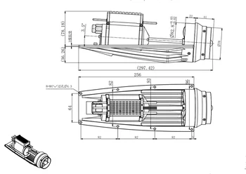 Eagle power Motor PM56-105 KV185 в сборе Бесщеточный многофункциональный двигатель серии PA для беспилотной лодки USV Изображение 2