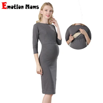 Платья для беременных Emotion Moms, Одежда для беременных, Праздничная одежда для беременных, платье для беременных, платья для кормления грудью