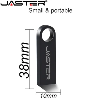 JASTER Mini Металлический Высокоскоростной флеш-накопитель 64 ГБ Красочные флэш-накопители USB 2,0 32 ГБ 16 ГБ Водонепроницаемая Карта Памяти Креативный подарочный U-диск Изображение 2
