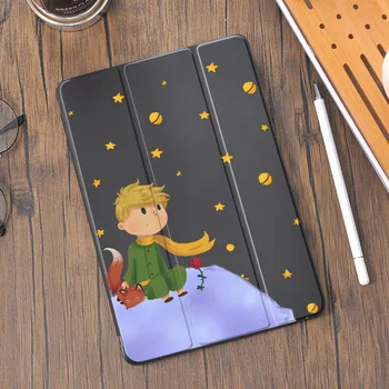 Маленький принц и Лиса для iPad 8-го поколения Чехол 2020 Air 4 Tablet Stand Cover Pro 11 Mini 5 7th 6th Funda Pro 12.9 Air 2 Изображение 2