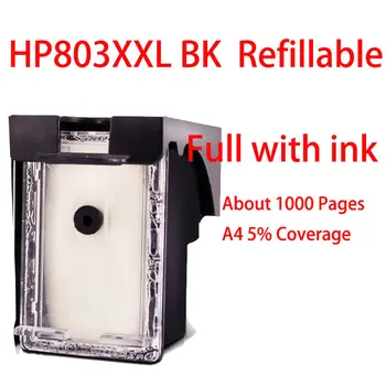 803 803XL Совместимый многоразовый чернильный картридж Замена Для принтера HP803 HP803XL 803XXL DeskJet 2134 2136 2138 2620 2621 2622 Изображение 2