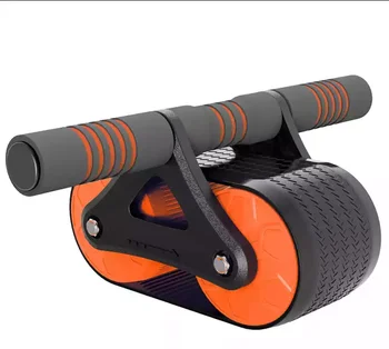 Высококачественное оборудование для фитнеса, роликовое колесо для тренировки мышц живота и сердечника, бытовой автоматический отскок, расширяющий брюшную полость