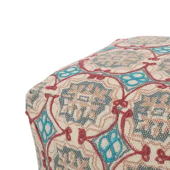 Пуф из богемной ткани в виде куба для гостиной, дивана, мебели, стульев для отдыха Изображение 2