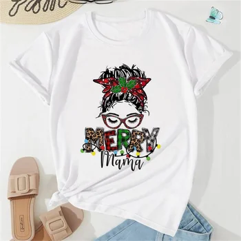 Женская футболка с принтом забавного лица, модные топы в стиле хип-хоп Харадзюку с коротким рукавом, Летняя трендовая уличная одежда, повседневные женские футболки с круглым вырезом Изображение 2