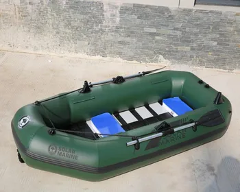 Solar Marine Надувной каяк на 3 персоны, рыбацкая лодка из ПВХ толщиной 230 см, износостойкое каноэ с бесплатными аксессуарами Изображение 2
