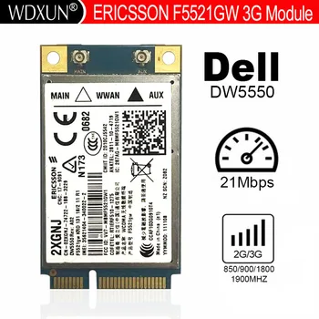 Разблокированная DW5550 F5521gw Ericsson Беспроводная 3G Мини-карта PCI-E для Dell WCDMA HSPA WWAN Мобильная широкополосная карта HSPA 3G Wlan GPS