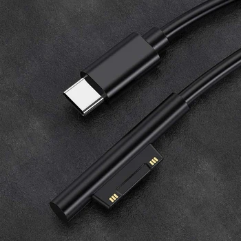 Адаптер зарядного устройства Кабель для быстрой зарядки Шнур Питания Fast USB C для Microsoft Surface Pro 3 4 5 6 Кабель для зарядного устройства