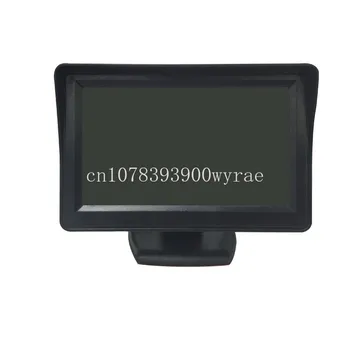 напряжение 12 В, тусклое ночное видение, 4,3-дюймовый Tft LCD заднего вида, цветной HD, водонепроницаемый автомобильный дисплей IP68