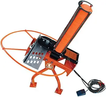 Автоматическая ловушка для метания тарелочек для голубей Fowl Play на открытом воздухе, вместимость 50 г глины, оранжевого цвета
