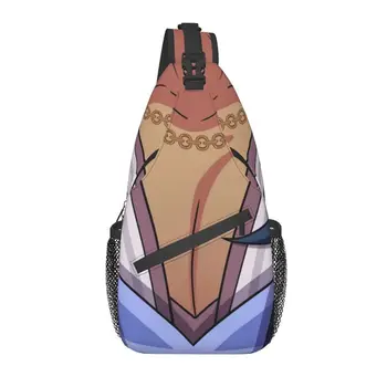 Kaeya Tiddies Genshin Impact Sling, Нагрудная сумка через плечо, мужской Модный рюкзак для путешествий на Велосипеде