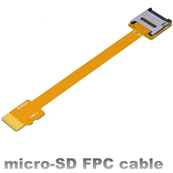Кабель-удлинитель Micro SD для карты Micro SD Гибкий удлинитель, Совместимый с SanDisk microSDHC/Anet A8/Raspberry Pi/GPS