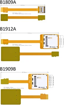 Кабель-удлинитель Micro SD для карты Micro SD Гибкий удлинитель, Совместимый с SanDisk microSDHC/Anet A8/Raspberry Pi/GPS Изображение 2