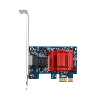 Чип Broadcom 1 Порт PCIe 1 Гбит/с Гигабитный сетевой адаптер Сетевая карта 10/100/1000 Мбит/с Одиночный контроллер локальной сети RJ45 BCM5721 Чипсет Изображение 2