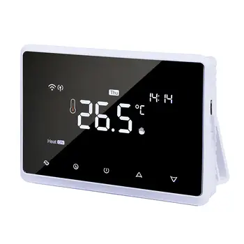 Wifi Умный нагревательный термостат Программируемый комнатный термостат с сенсорным экраном