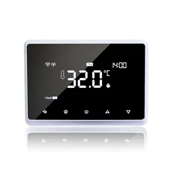 Wifi Умный нагревательный термостат Программируемый комнатный термостат с сенсорным экраном Изображение 2