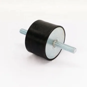 высокоэффективный резиновый амортизатор с двойной резьбой 60*40-M12 для уплотнителя пластин, аксессуары для генератора