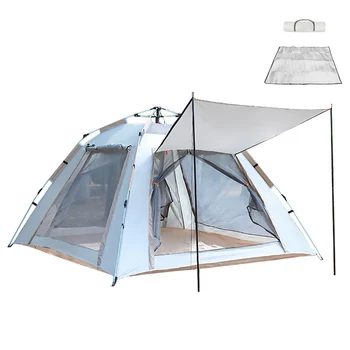 Уличная самодвижущаяся Туристическая Палатка для Кемпинга, Автоматическая Быстрооткрывающаяся Палатка, Портативная Непромокаемая Солнцезащитная Палатка Sunshine Shelter