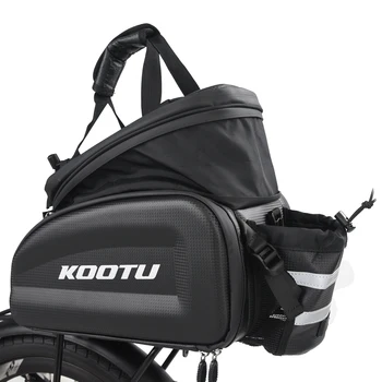Велосипедная сумка для багажника, задняя Седельная сумка для горного велосипеда, Дорожная багажная сумка, 35-литровая Велосипедная сумка для задней стойки