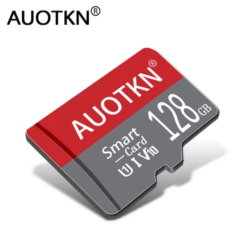 Auoktn Micro sd card CD 128 ГБ 256 ГБ Флэш-карта памяти 8 ГБ 16 ГБ 32 ГБ Class10 SDHC SDXC Mini sd card 64 ГБ microSD флэш-накопитель Изображение 2