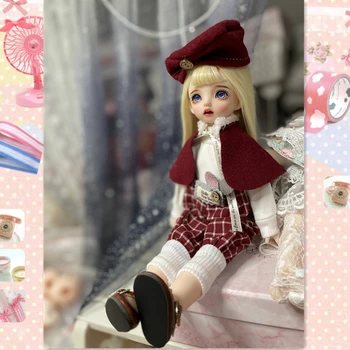 30 см Милая кукла Blyth, модные куклы BJD, игрушки с модельными туфлями, Парик, Макияж, подарки для девочек Изображение 2