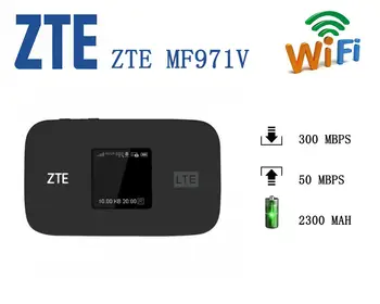 Новая разблокированная мобильная точка доступа Wi-Fi ZTE MF971V 300 Мбит/с 4G + LTE Cat6 Изображение 2