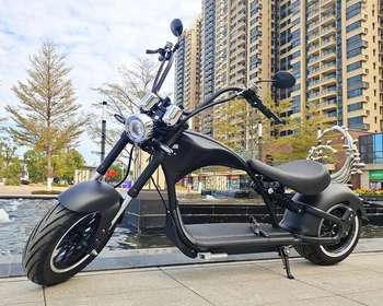 электрический мотоцикл со склада в ЕС, электрический скутер для взрослых citycoco 2000 Вт, батарея 60 В 30 ач, электрический мотоцикл-измельчитель