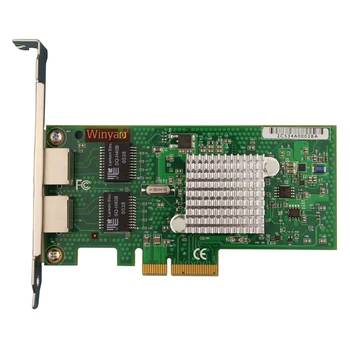Набор микросхем сетевой карты WY5709-T2 с двумя портами 1000 Мбит/с Gigabit Ethernet PCI-E X4 для BCM5709C Изображение 2