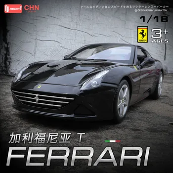 Bburago 1:18 Ferrari California T автомобиль из сплава модель автомобиля имитация украшения автомобиля коллекция подарочных игрушек Литье под давлением модель мальчик игрушка