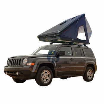 двойная/одинарная/дополнительная кабина из алюминиевого сплава, треугольный тент на крыше, для автомобиля и кемпинга с пикапом Изображение 2