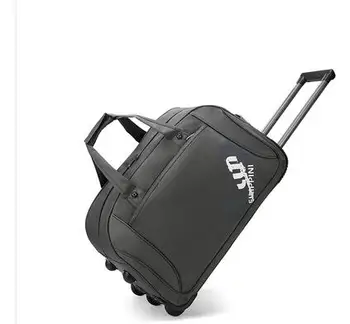 Дорожная сумка-тележка водонепроницаемая Оксфордская сумка для багажа на колесиках Сумка-тележка для багажа чемодан на колесиках Деловые дорожные сумки на колесиках