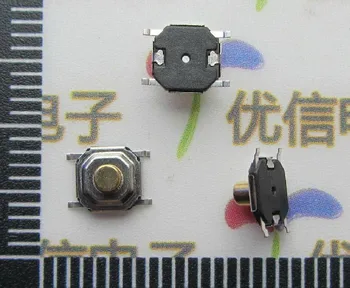 4*4* 3 мм МИНИ SMD кнопочный выключатель/световой сенсорный выключатель микропереключатель