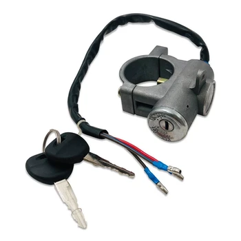 Автомобильный Выключатель зажигания, 2 ключа зажигания для Hisun EFI MSU 500 700 UTV MASSIMO TSC BENNCHE