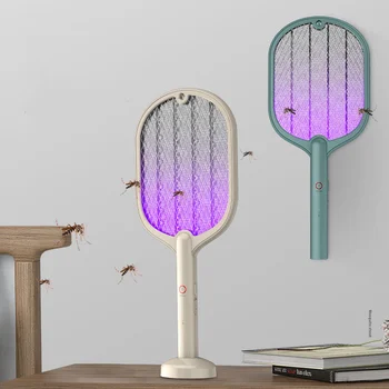 Эффективный Электрошокер От Комаров, Лампа-убийца от комаров, Интеллектуальная бытовая USB-Подзаряжаемая Ловушка от комаров