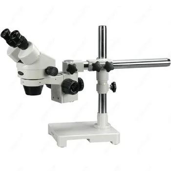 Микроскоп со стереозумом-AmScope поставляет 3,5 X-45X микроскоп со стереозумом с однорычажной подставкой для стрелы
