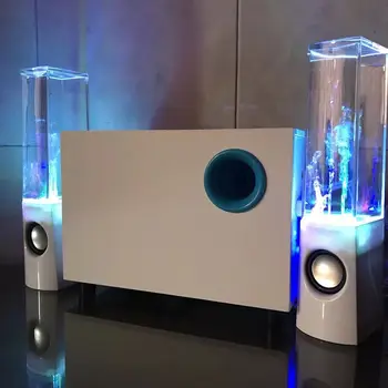 Домашний настольный сабвуфер беспроводной Bluetooth фонтан с водяными брызгами, танцующий динамик Изображение 2