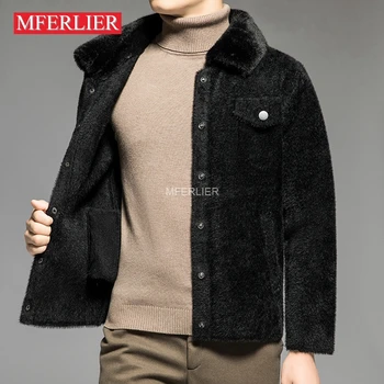 Зимние куртки большого размера 7XL 140 кг, 6XL 5XL, флисовые теплые Свободные пальто