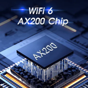 LR-LINK WiFi 6 PCIe WiFi Карта для настольных ПК AX200 Bluetooth 5,2, 3000 Мбит/с WiFi 802.11ax Двухдиапазонный беспроводной адаптер с MU-MIMO, Изображение 2