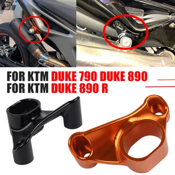 Для KTM DUKE790 DUKE 790 2018-2023 DUKE 890 R Аксессуары Для мотоциклов Кронштейн Выхлопной Трубы Фиксированное Кольцо Опорный Держатель Защита