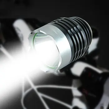 Велосипед Мощный светодиодный фонарик Ультра Яркий 3000 Люмен Xml Q5 Интерфейс Светодиодный Велосипедный фонарь Налобная Фара 3 режима MTB Light