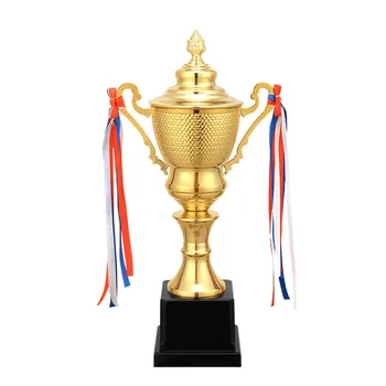 11-дюймовый Золотой кубок с крышкой Награда Победителю за первое место в спортивных соревнованиях