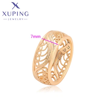 Xuping Ювелирные Изделия, Модное новое поступление, кольцо золотого цвета для женщин, подарки A00792873 Изображение 2
