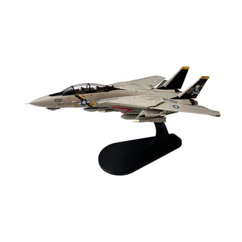 1/100 ВМС США Grumman F14 F-14A Tomcat VF-84 Истребитель Металлический Военный Игрушечный Литой под давлением Самолет Модель для Коллекции или подарка…