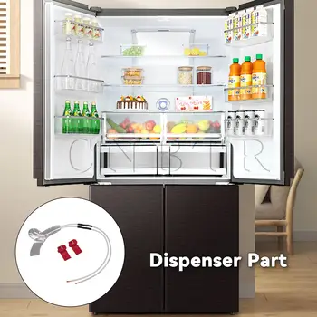 CNBTR Холодильник, Дноуглубительный диспенсер, набор водяных трубчатых нагревателей, замена для GE WR49X10173 Изображение 2