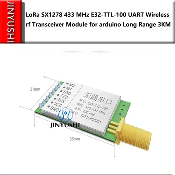 E32-433T20DC Дальность действия 3 км 20dBm LoRa SX1278 433 МГц Беспроводной радиочастотный модуль iot Трансивер E32-TTL-100 UART Радиочастотный передатчик Приемник