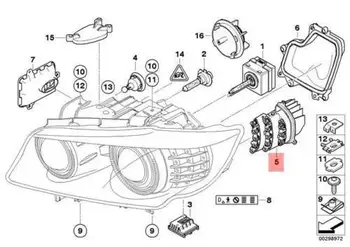 Genunie для BMW E90 E91 LCI светодиодный индикатор сигнала поворота левый и правый модуль Изображение 2